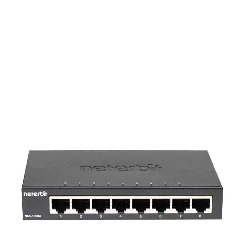 سوییچ شبکه 8 پورت نتربیت مدل NGS-1008A